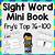 sight word books printable