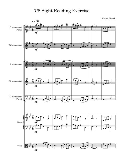 Sight-Reading Practice