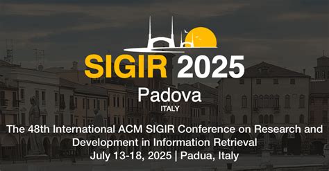 RobustIR SIGIR 2025 The First on Robust Information Retrieval