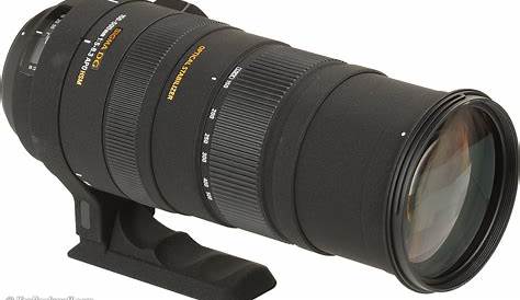 Sigma 150500mm f/56.3 APO DG OS HSM, Canon EF Fit Lens