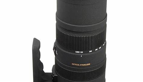Used Sigma 150500mm f56.3 APO OS Canon