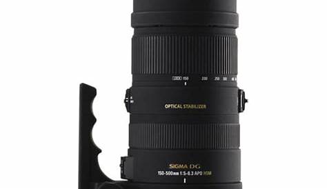 LensVid Exclusive Sigma 150500mm F56.3 APO DG OS HSM