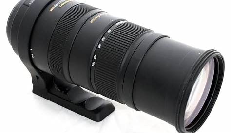 Sigma 150 500mm Lens Weight F56.3 DG APO HSM Amount Info