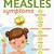 sign and symptoms of measles