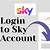 sign in to your sky account