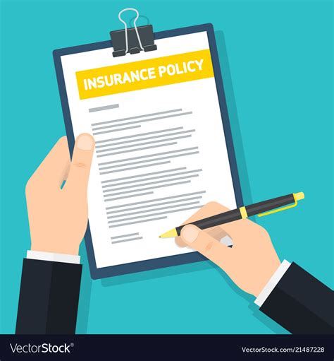 Sign Insurance Policy