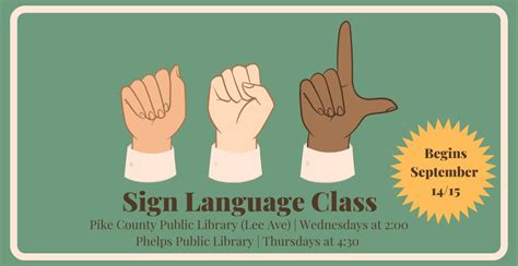Sign Language Class Elgin