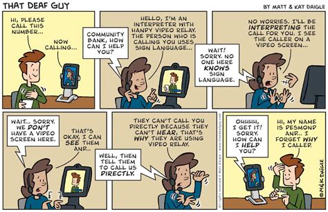 Sign Language Comics