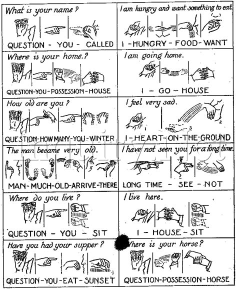 Sign Language Sentence Examples