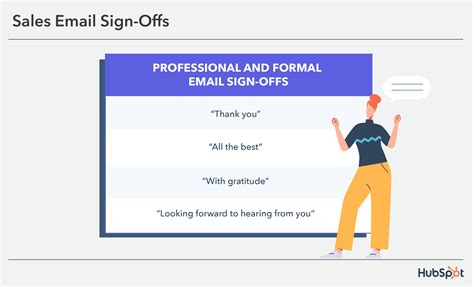 sign offs for email
