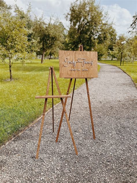 Sign Stand Wedding