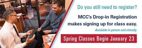 sign up for classes mcc
