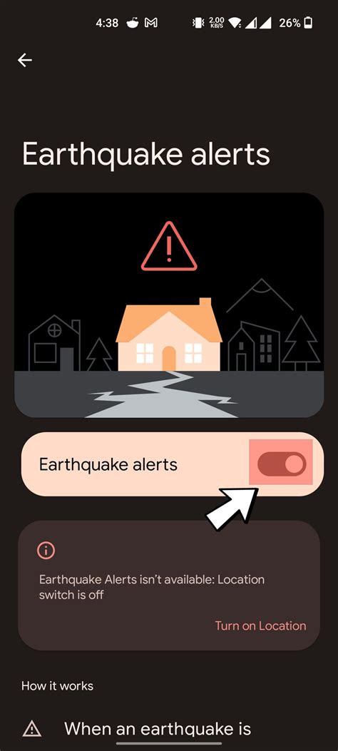 sign up for earthquake alerts