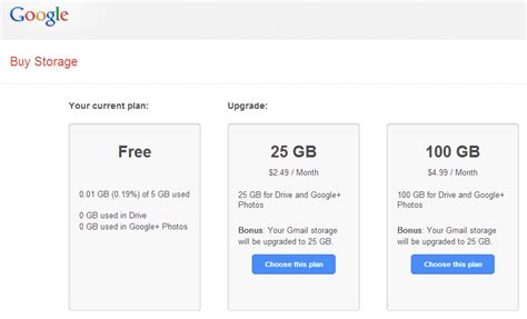 sign up for google drive storage plan