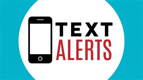 sign up for text message alerts