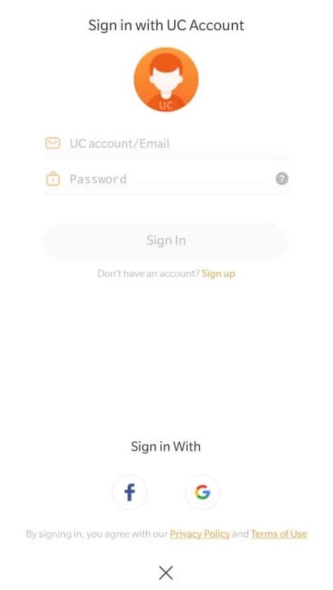sign up for uc