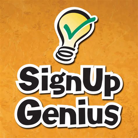 sign up genius sign up