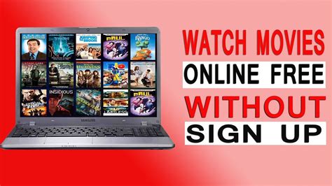 sign up to watch free movies online