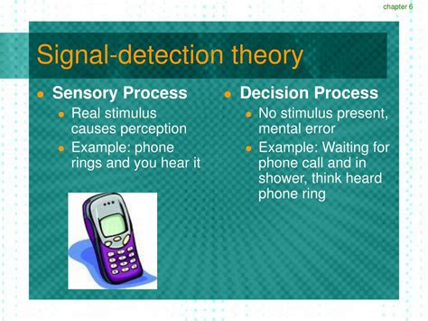 Signal Detection Theory Examples In Everyday Life