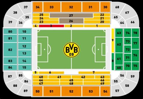 signal iduna park dortmund de venue map