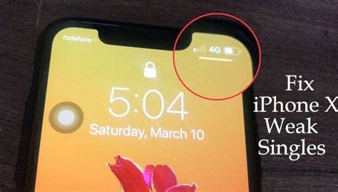 Signal Problem Iphone X