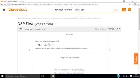 Signal Processing First Chegg Solutions