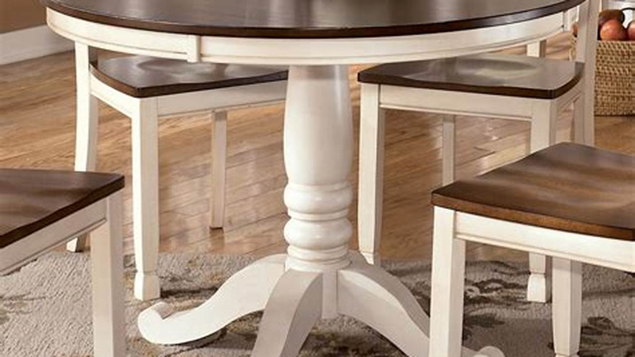 Signature Design by Ashley Kitchen Table: A Touch of Sophistication for Your Dining Space