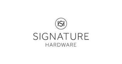 Signature Hardware Discount Code