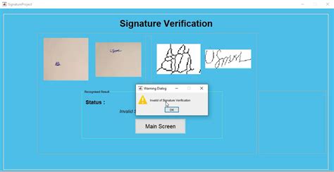 signature verification project source code in python