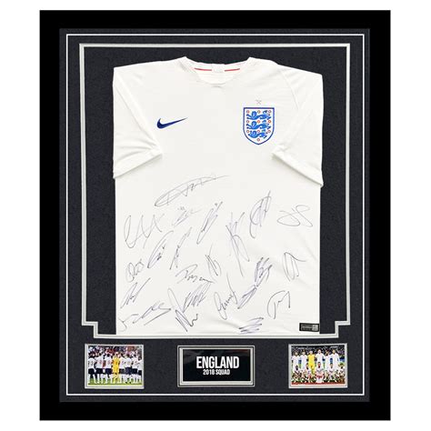 signed england football shirt