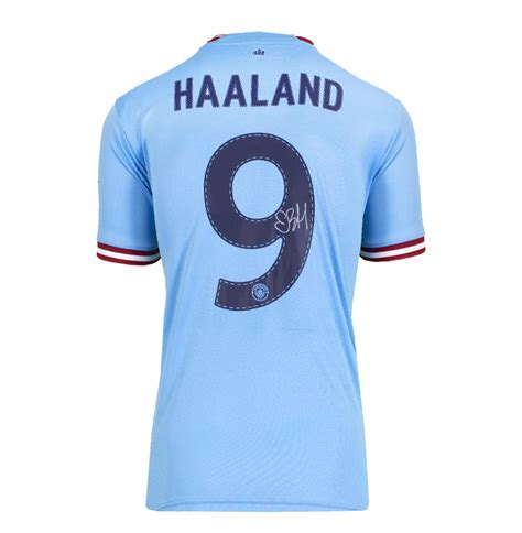 signed erling haaland jersey