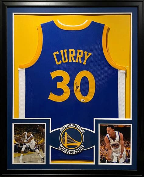 signed steph curry jersey