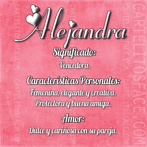 significado de alejandra en el amor