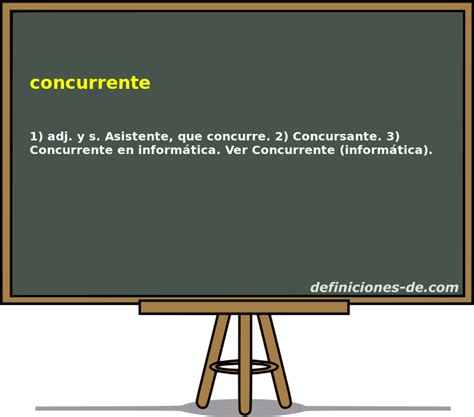 significado de concurrente