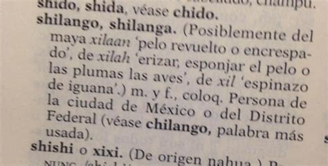 significado de la palabra chilango