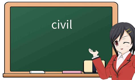 significado de la palabra civil
