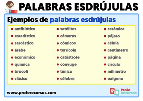 significado de las palabras esdrujulas