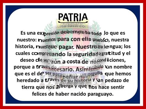 significado de patria