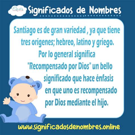 significado del nombre santiago personalidad