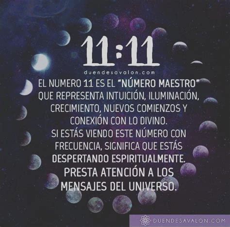 significado espiritual del 11:11