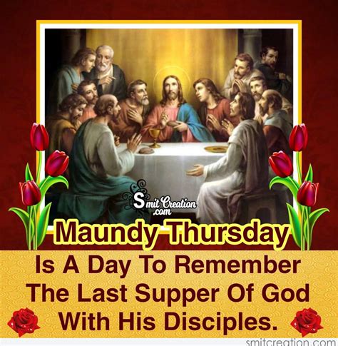 significance of maundy thursday