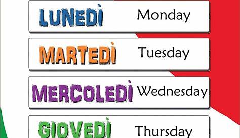 Etimologia dei giorni della settimana – HeelpBook