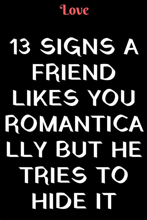 signs my guy friend likes me