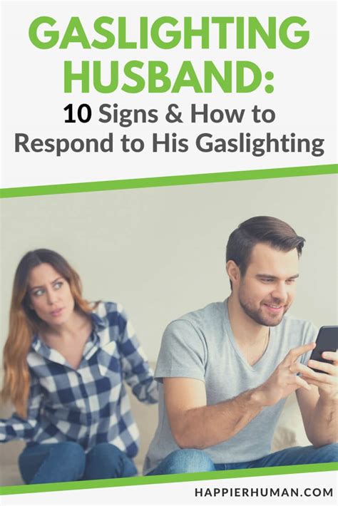 signs of a gaslighting spouse