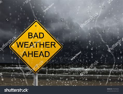 signs of bad weather coming