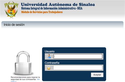 siia portal de alumnos uas