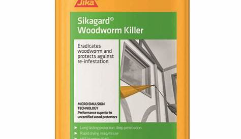 Sika Sikagard Woodworm Killer Clear 5ltr Insect Killer