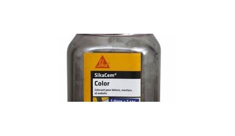 SIKACIM COLOR NOIR / POT 700GR