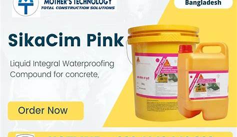Sikacim Pink 100g Waterproofing Cement Additive