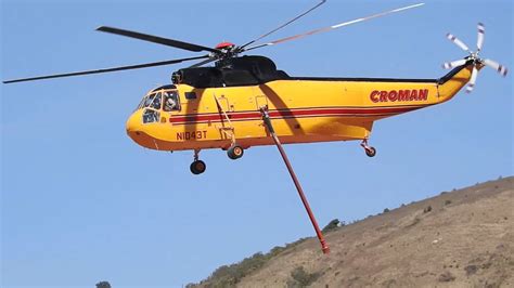 sikorsky s-61 fire helicopter